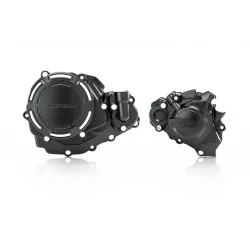 Σετ προστατευτικά καλύμματα κινητήρα μηχανής ACERBIS X-Power Honda CRF450R 17-20 Black