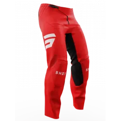 Παιδικό παντελόνι μηχανής SHOT Raw Escape Red