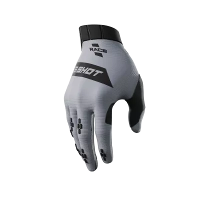 Γάντια ποδηλασίας SHOT Race Grey