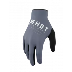Γάντια ποδηλασίας SHOT Raw Grey
