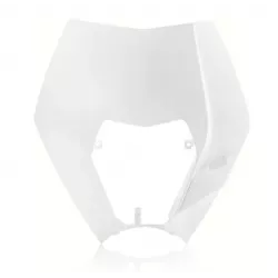 Μάσκα για φανάρι μηχανής ACERBIS KTM EXC/EXC-F 08-13 White