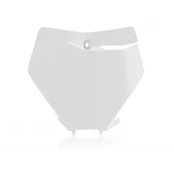 Number Plate μάσκα εμπρός ACERBIS KTM SX125/250 19-22, SX-F250/350/450 19-22 White