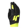 Γάντια ποδηλασίας Just1 J-Flex 2.0 Black/Yellow Fluo