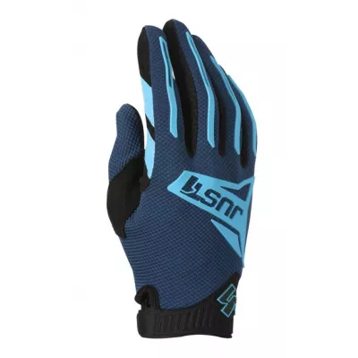 Γάντια ποδηλασίας Just1 J-Force 2.0 Navy Light Blue