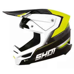 Παιδικό κράνος motocross Shot Furious Tracer Neon Yellow Glossy Παιδικό κράνος motocross Shot Furious Tracer Neon Yellow Glossy