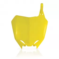 Number Plate μάσκα εμπρός ACERBIS Suzuki RM-Z250 10-18, RM-Z450 08-17 Yellow