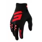 Γάντια ποδηλασίας SHOT Contact Red thumb
