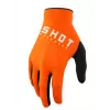 Γάντια ποδηλασίας SHOT Raw Orange