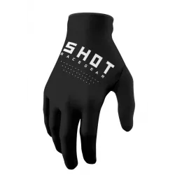 Παιδικά γάντια μηχανής Shot Raw Black Παιδικά γάντια μηχανής Shot Raw Black