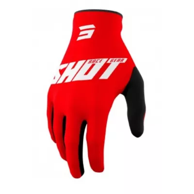 Γάντια ποδηλασίας SHOT Burst Red