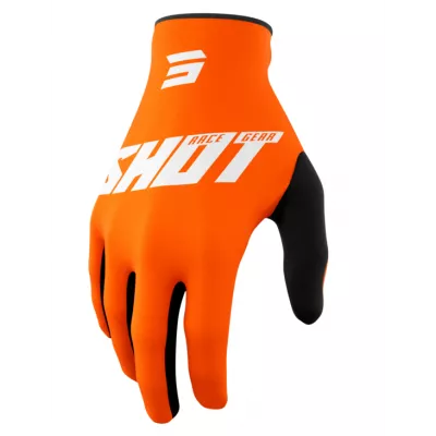 Γάντια ποδηλασίας SHOT Burst Orange
