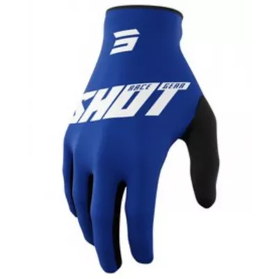 Γάντια ποδηλασίας SHOT Burst Blue