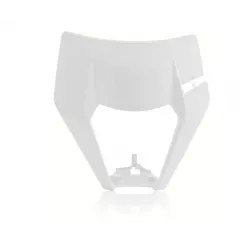 Μάσκα για φανάρι μηχανής ACERBIS KTM EXC/EXC-F 17-19 White