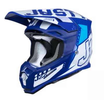 Κράνος μηχανής Just1 J-22 F Falcon White/Blue