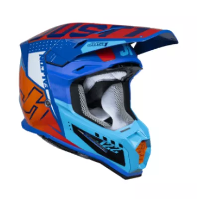 Κράνος μηχανής Just1 J-22 F Falcon Orange/Blue