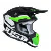 Κράνος μηχανής Just1 J-18 F Hexa Green Fluo/White/Titanium Κράνος μηχανής Just1 J-18 F Hexa Green Fluo/White/Titanium