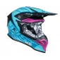 Κράνος μηχανής Just1 J-39 Thruster Petrol Blue/Fuxia Black thumb