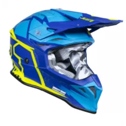 Κράνος μηχανής Just1 J-39 Poseidon Fluo Yellow/Blue Κράνος μηχανής Just1 J-39 Poseidon Fluo Yellow/Blue