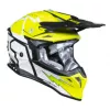 Κράνος μηχανής Just1 J-39 Poseidon Fluo Yellow/Black/White