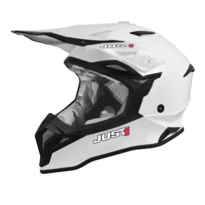 Κράνος μηχανής Just1 J-39 Solid White Gloss