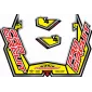 Αυτοκόλλητα εξάτμισης PROCIRCUIT Exhaust STICKER KIT T4-GP thumb