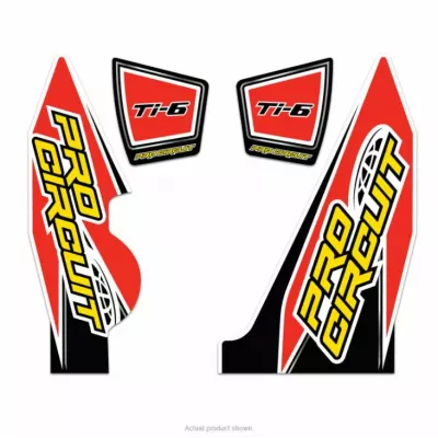 Αυτοκόλλητα εξάτμισης PROCIRCUIT Exhaust STICKER KIT TI-6
