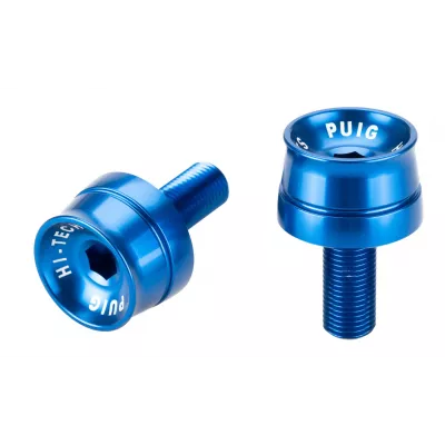 Αντίβαρα τιμονιού PUIG για Suzuki GSX-R1000 17-21, GSX-R1300 21-24, GSX-8S 23-24 20mm BLUE
