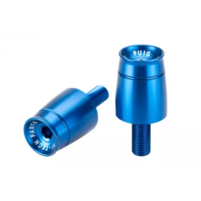 Αντίβαρα τιμονιού PUIG για Suzuki GSX-R1000 17-21, GSX-R1300 21-24, GSX-8S 23-24 40mm BLUE