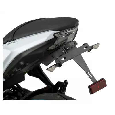 Βάση πινακίδα μοτοσυκλέτας PUIG για Kawasaki Ninja 650 17-24, Z650 17-24