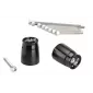 Αντίβαρα τιμονιού PUIG Sport για Suzuki και Yamaha 40mm Μαύρο thumb