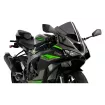 Ζελατίνα μοτοσυκλέτας PUIG Z-Racing για Kawasaki ZX-6R Ninja Dark Smoke thumb