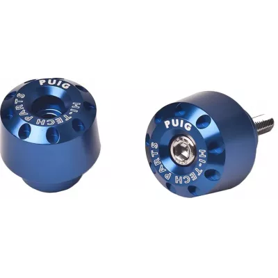 Αντίβαρα τιμονιού PUIG Shorts για HONDA 20mm Blue