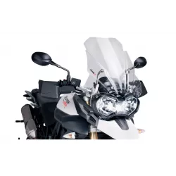 Ζελατίνα μηχανής PUIG Touring για Triumph 800 Tiger XC 11-17 Clear Ζελατίνα μηχανής PUIG Touring για Triumph 800 Tiger XC 11-17 Clear