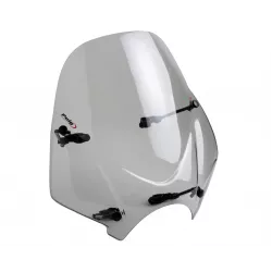 Φιμέ ψηλό παρμπρίζ για στρογγυλό φανάρι PUIG Ranger Smoke