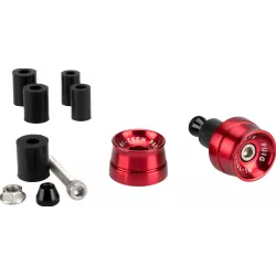 Αντίβαρα τιμονιού PUIG με διάμετρο 13-18mm Speed 20mm RED Αντίβαρα τιμονιού PUIG με διάμετρο 13-18mm Speed 20mm RED