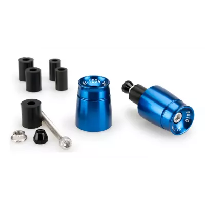 Αντίβαρα τιμονιού PUIG με διάμετρο 13-18mm Sport 40mm Blue