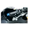 Αντίβαρα τιμονιού PUIG Longs για Yamaha MT-09 21-23, YZF-R1 98-14, YZF-R6 06-16, FJR, FZ 40mm Blue