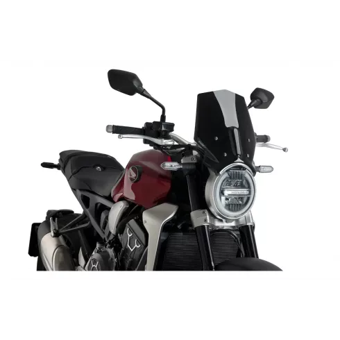 Ζελατίνα μηχανής PUIG New Generation Sport HONDA CB1000R NEO SPORTS CAFE 18-20, CB650R NEO SPORTS CAFE 19-23 Black Ζελατίνα μηχανής PUIG New Generation Sport HONDA CB1000R NEO SPORTS CAFE 18-20, CB650R NEO SPORTS CAFE 19-23 Black