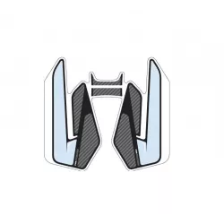 Προστατευτικό αυτοκόλλητο ρεζερβούαρ μοτοσυκλέτας PUIG YAMAHA FZ-07 14-17, MT-07 14-20 8438C Carbon