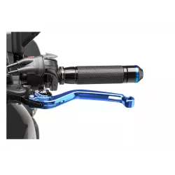 Μανέτα συμπλέκτη ρυθμιζόμενη PUIG Unfoldable 2.0 Blue/Black Μανέτα συμπλέκτη ρυθμιζόμενη PUIG Unfoldable 2.0 Blue/Black