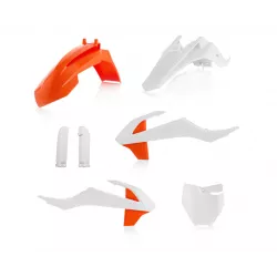 Σετ πλαστικά μοτοσυκλέτας ACERBIS για KTM SX65 19-24; GasGas MC65 21-23 Orange/White