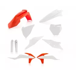 Σετ πλαστικά μοτοσυκλέτας ACERBIS για KTM SX125/250 19-22, SX-F250/350/450 19-22 White/Orange