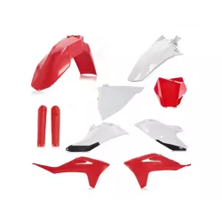 Σετ πλαστικά μοτοσυκλέτας ACERBIS για Gas Gas EX/MC 21-23 Red/White