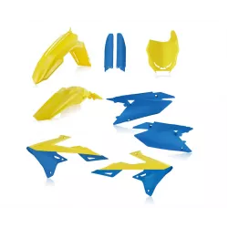 Σετ πλαστικά μοτοσυκλέτας ACERBIS για Suzuki RM-Z250 19-25, RM-Z450 18-25 Yellow/Blue