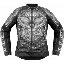 Γυναικείο μπουφάν μηχανής ICON Women's Overlord3 NOBLE CE BLACK Γυναικείο μπουφάν μηχανής ICON Women's Overlord3 NOBLE CE BLACK