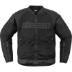 Μπουφάν μηχανής ICON Overlord3 Mesh™ BK thumb