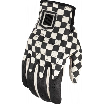 Γάντια μηχανής ICON Airform Slabtown™ CE WHITE/BLACK