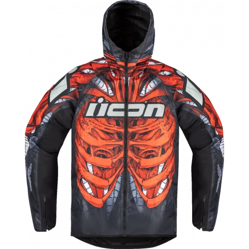 Μπουφάν μηχανής ICON Airform Manik'r™ RED Μπουφάν μηχανής ICON Airform Manik'r™ RED
