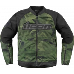 Μπουφάν μηχανής ICON Overlord3™ CE CAMO GREEN Μπουφάν μηχανής ICON Overlord3™ CE CAMO GREEN