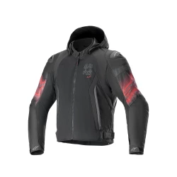 Μπουφάν μηχανής ALPINESTARS ZACA VENOM BK/RD Μπουφάν μηχανής ALPINESTARS ZACA VENOM BK/RD